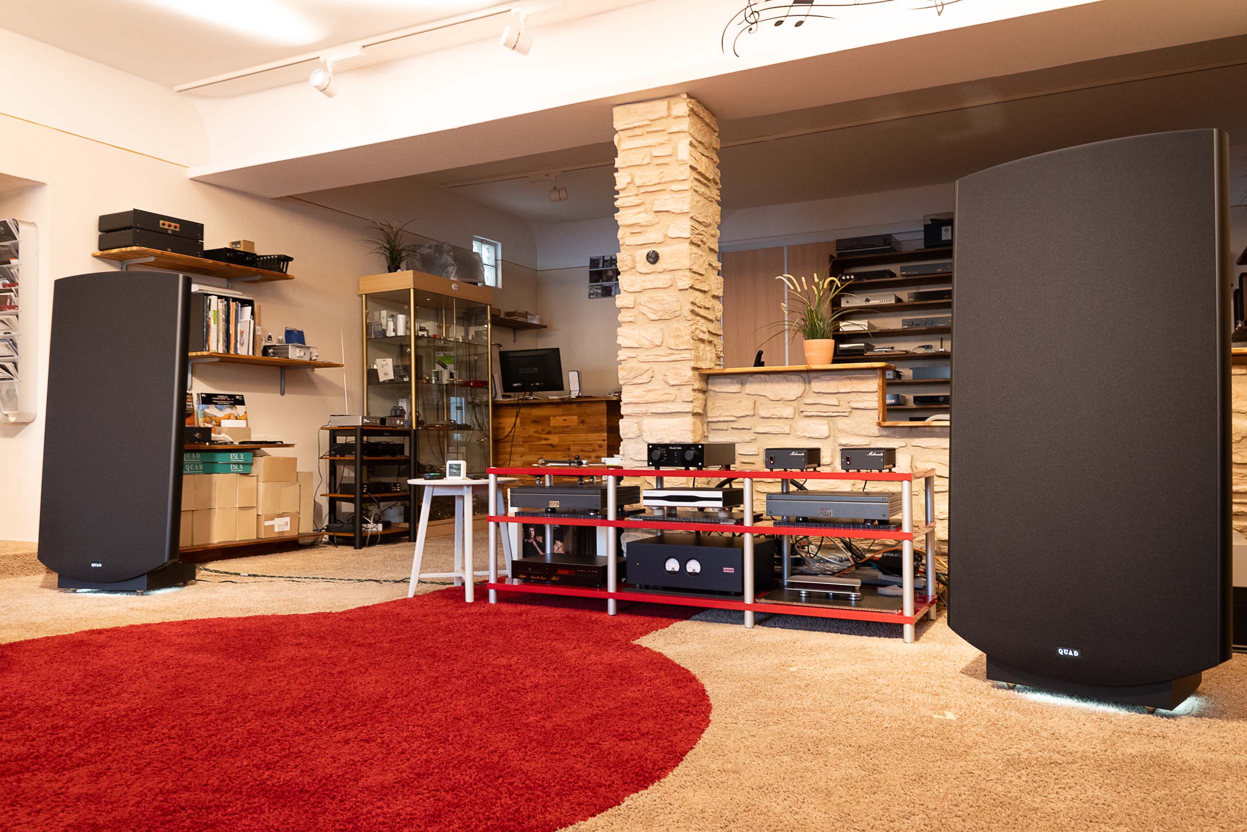 Quad ESL 2912 X, Audes ST 3000, Edwards Audio, LFD Audio, Makroaudio