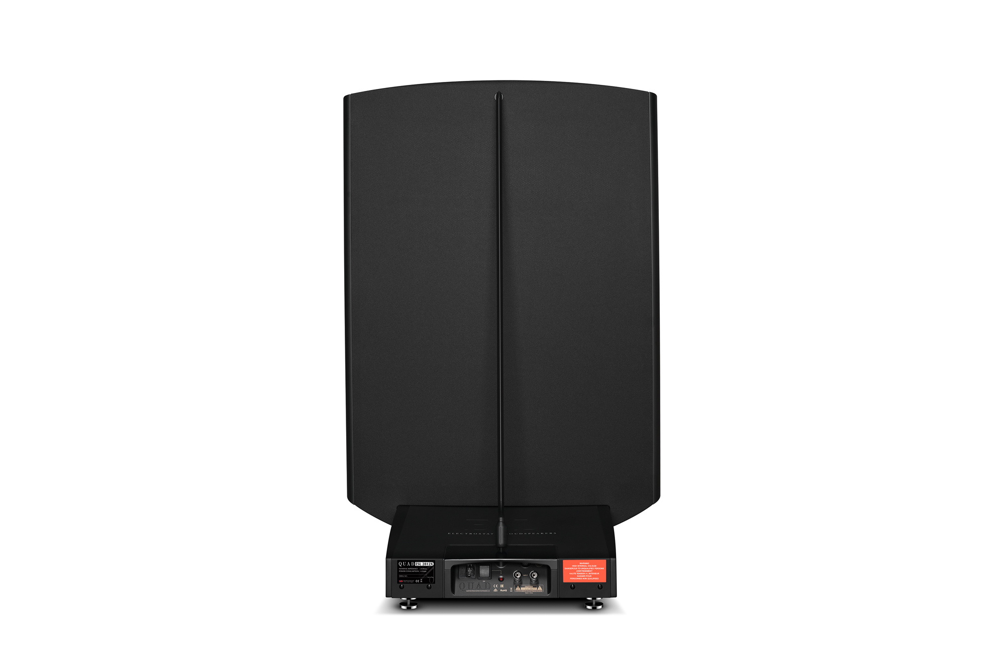 Quad ESL 2812X Elektrostat Seite profil illumino Audio Ergoldabach Studio